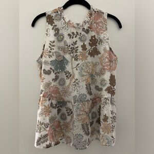 LOFT sleeveless blouse